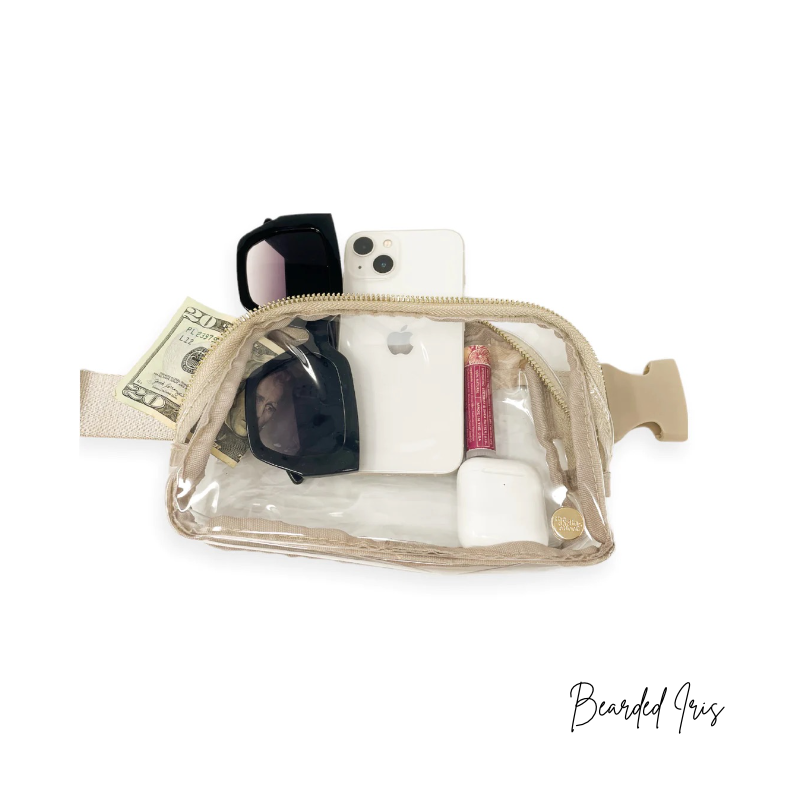 All You Need Belt Bag - Clear Stadium Bag