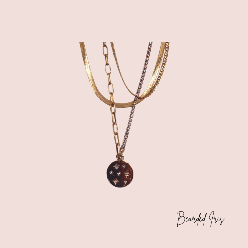 Among the stars layered necklace