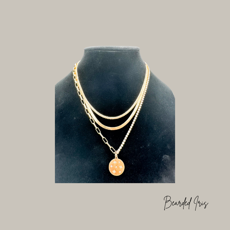 Among the stars layered necklace