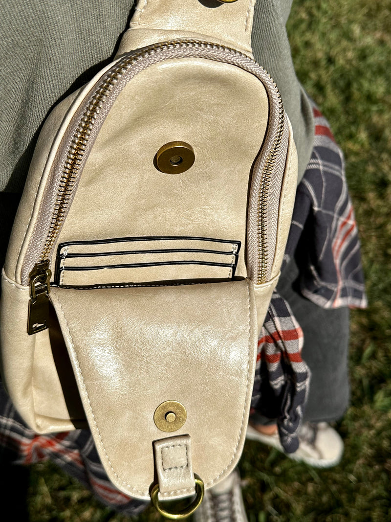 Take me with you sling bag