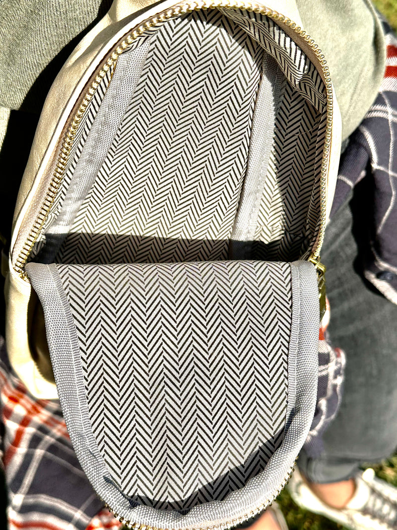 Take me with you sling bag